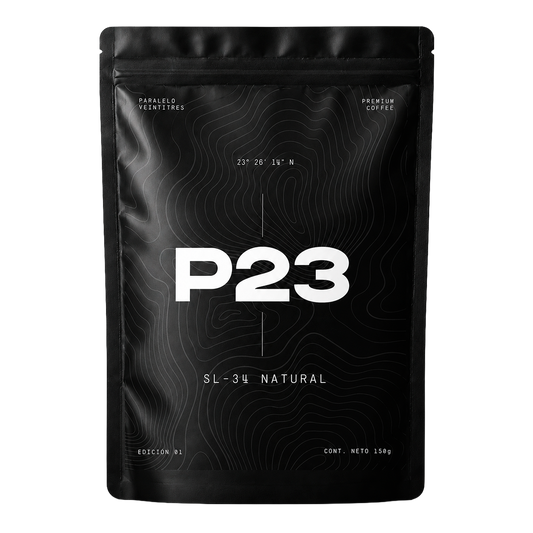 SL-34 Natural P23, café de especialidad de Panamá, 150 g en grano entero