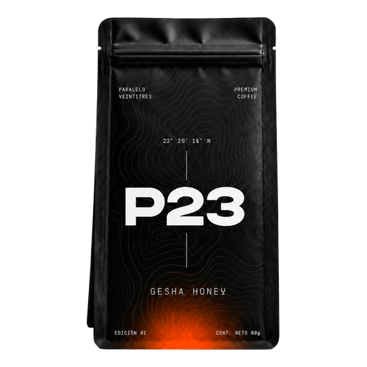 Gesha Honey Anaeróbico P23, café de especialidad de Panamá, 60 g en grano entero