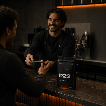 Gesha Natural P23, café de especialidad de Panamá, 60 g en grano entero (imagen 4)